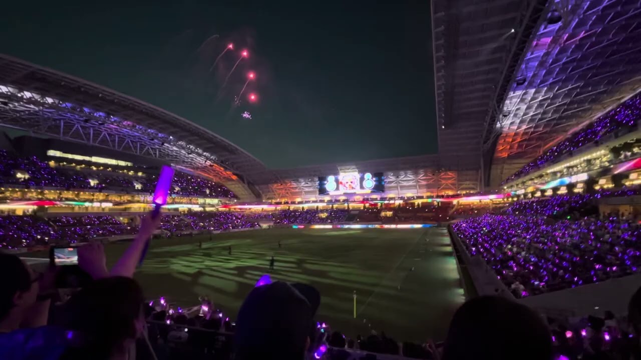 20250628 サンフレッチェ広島　ナイトフェス　ハーフタイム　ピースウィング広島