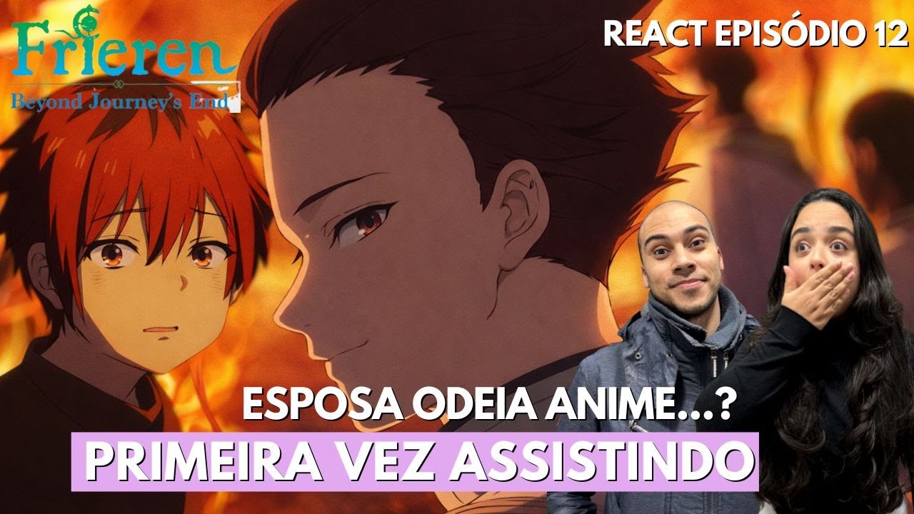 O PASSADO DE STARK 🗡 | ESPOSA TRISTE 😭 - FRIEREN Episódio 12 REACT (Primeira vez assistindo)