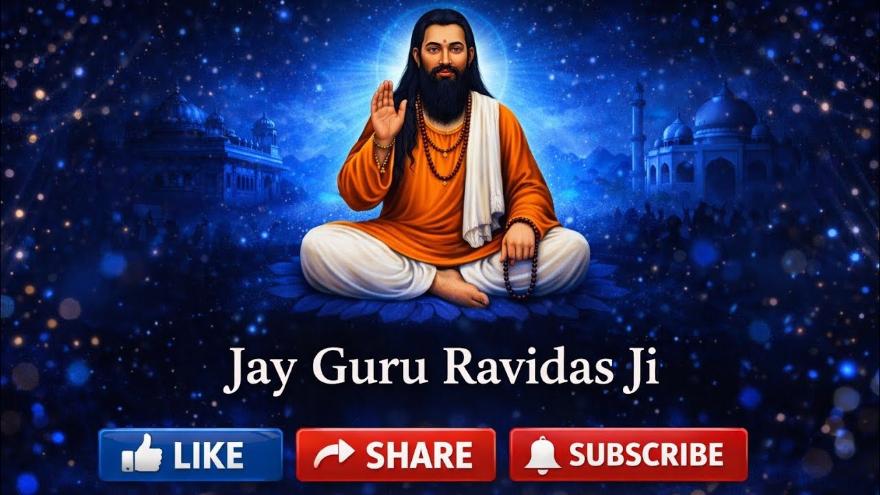 जय गुरु रविदास जी | मन चंगा तो जग रंगा भजन |  शक्तिशाली भक्तिमय गान 🙏