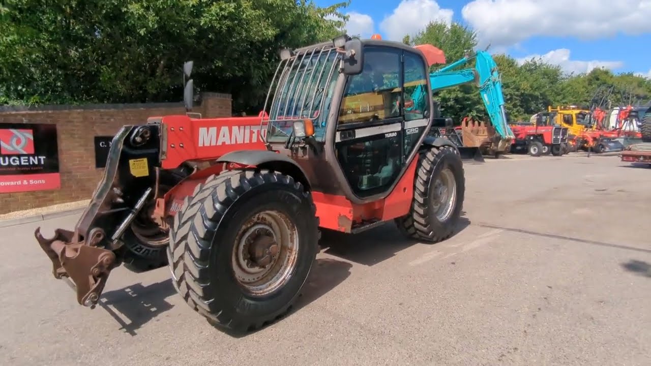 MANITOU MLT 741-120 TELEHANDLER WALKAROUND VIDEO