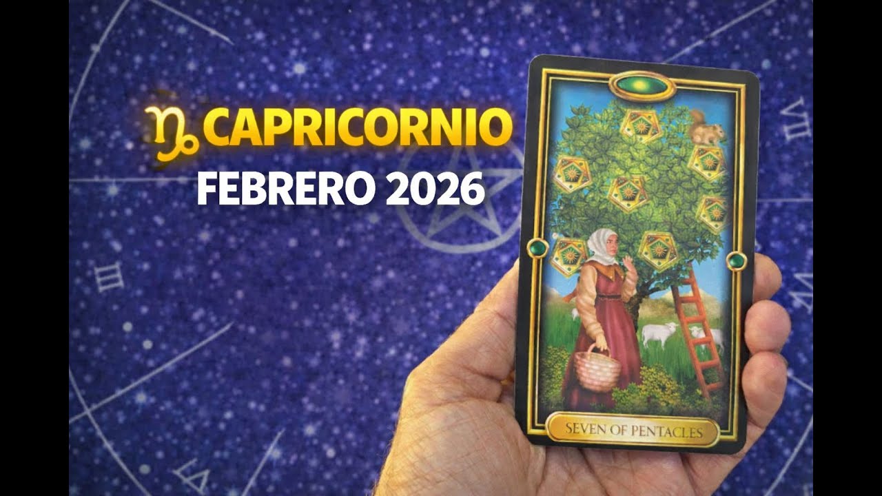 ♑ CAPRICORNIO | FEBRERO 2026 | Nueva fuente de ingresos y sorpresa en el amor