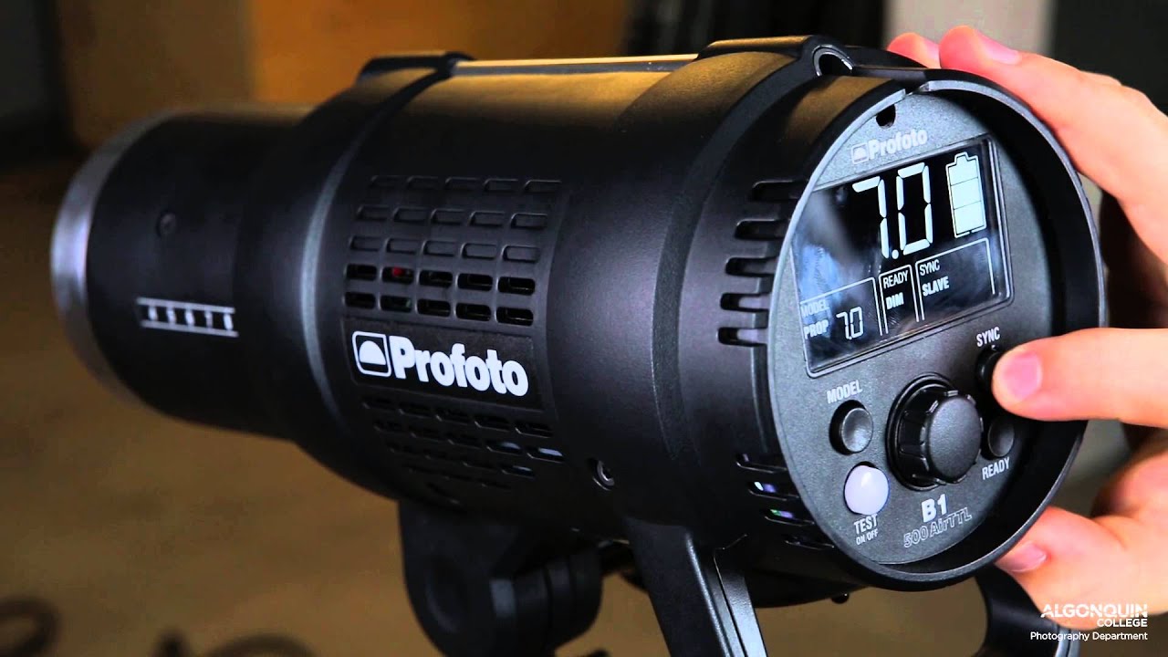 Profoto B1 Pack Instructional
