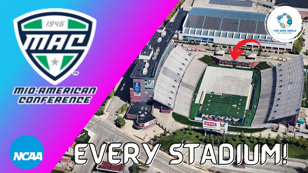 Mid-American Conference College Football Stadiums