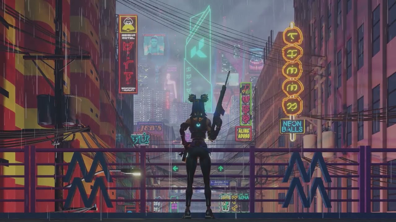 Valorant Neon Live Wallpaper