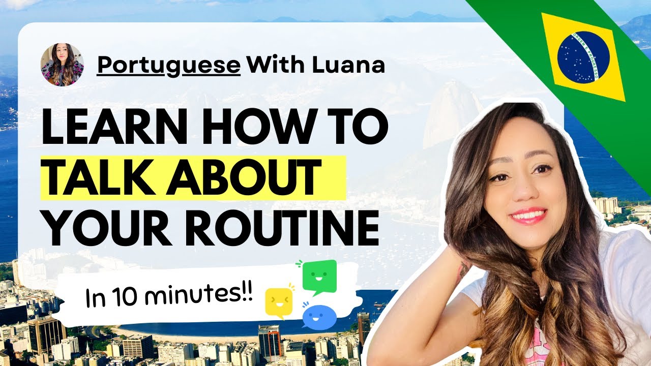 🇧🇷 Describe Your Daily Routine in Portuguese: The Simple Formula (Step-by-Step) #portuguese