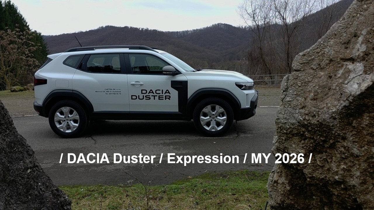 / DACIA Duster / Expression / MY 2026 / Eco-G 120 / Exteri&eacute;r /❤️