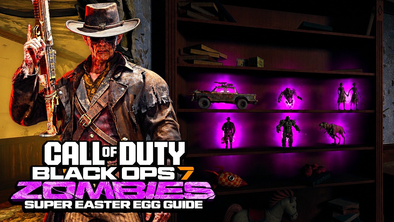 Гайд по суперпасхалке в Black Ops 7 Zombies и скин оператора Warden (награды за суперпасхалку)