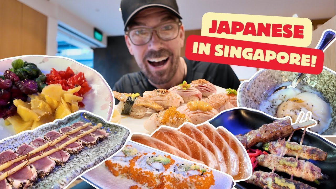 Singapore Japanese Food Adventure: Sushi, Izakaya & More! 🍣
