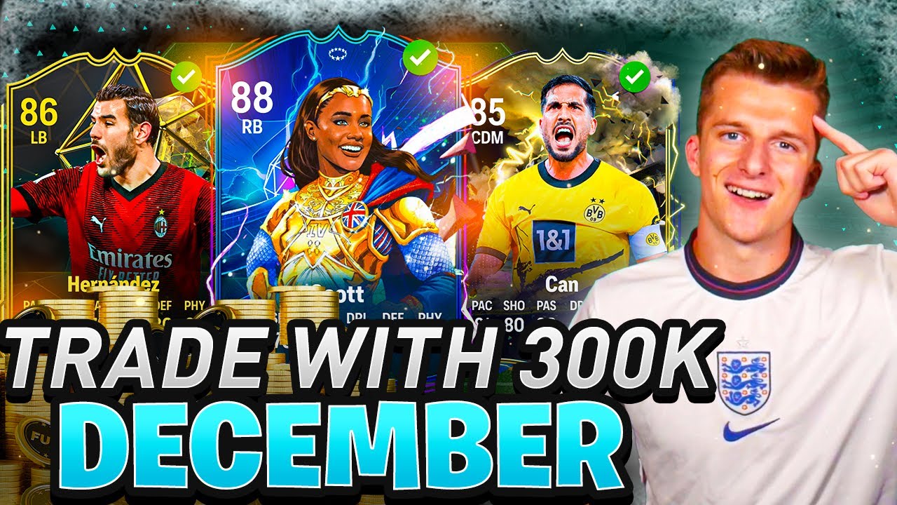 HOW TO TRADE WITH 300K IN DECEMBER ON EAFC 24