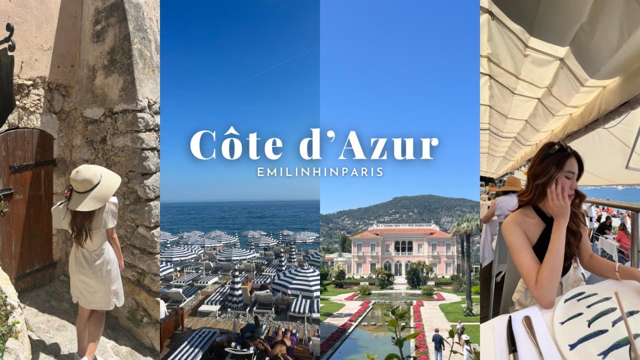 (S23, E1) Emilinh in Côte d'Azur/ chữa lành tại miền Nam nước Pháp