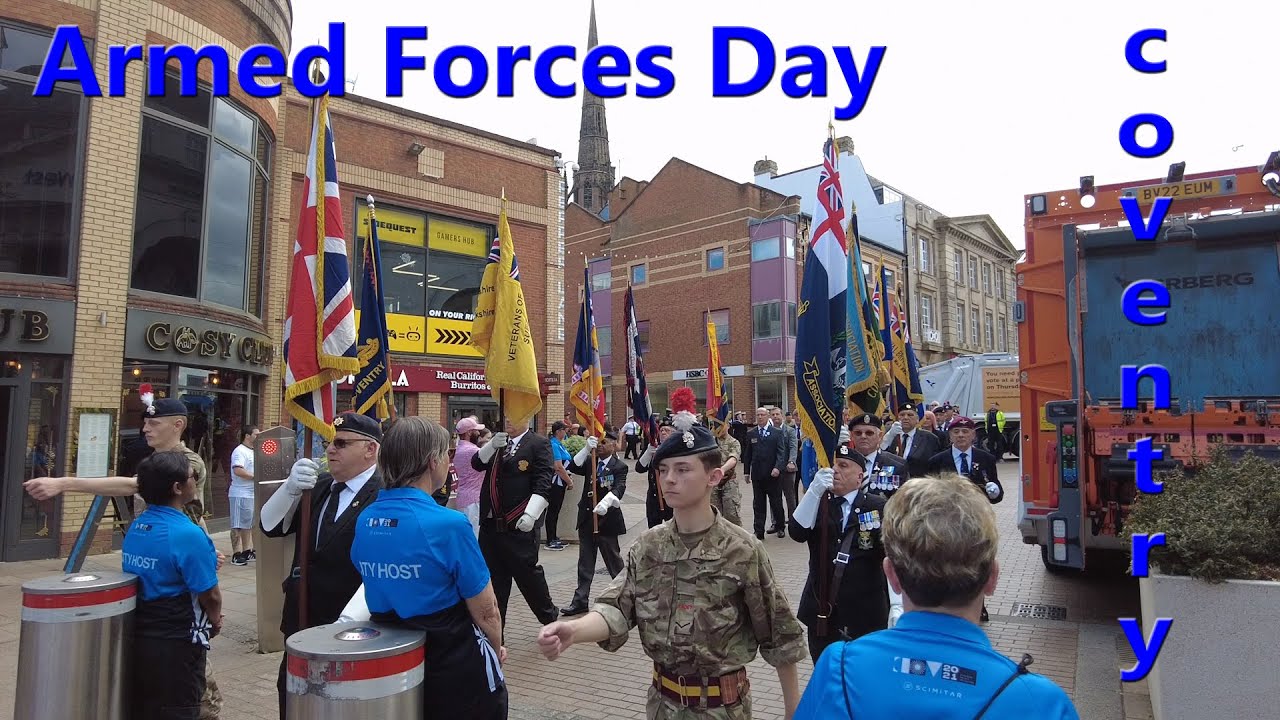 Armed Forces Day 2023 - Coventry Parade