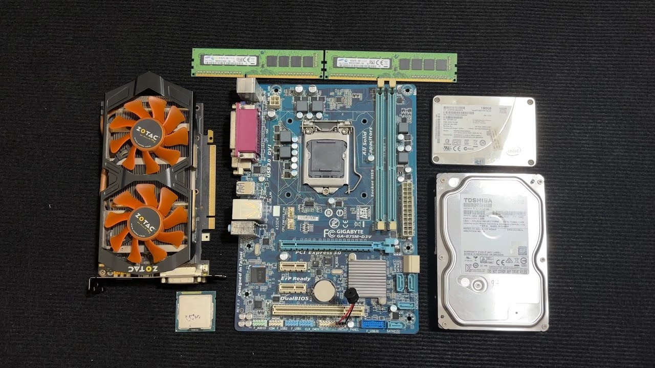 I5 3570 + GTX 760 Low Budget Build Gaming PC