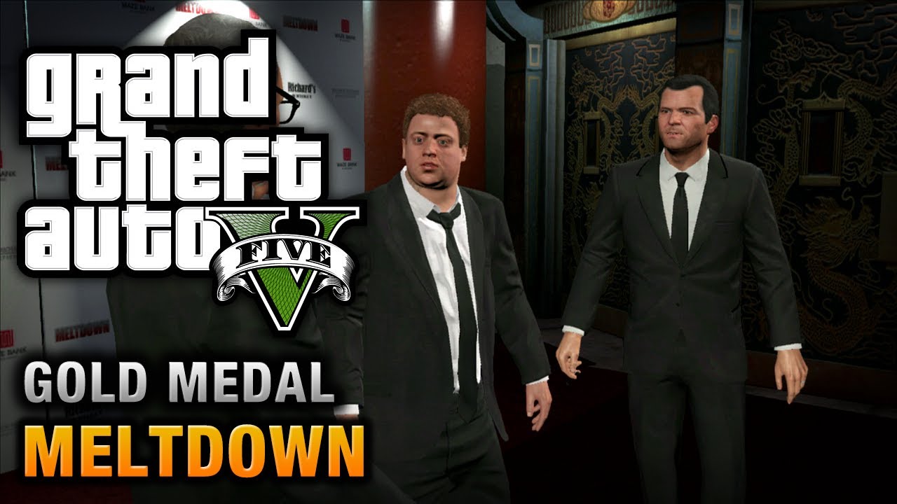 GTA 5 - Mission #71 - Meltdown [100% Gold Medal Walkthrough]