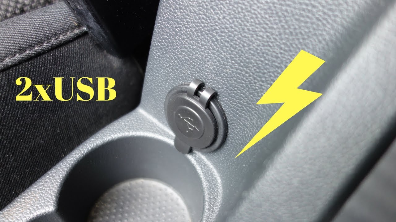 🔌 Как добавить USB-розетки в Skoda Octavia 2 Facelift 🔌