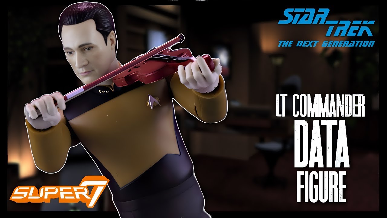 Super7 Star Trek The Next Generation Ultimates Data 7 Inch Action Figure @TheReviewSpot