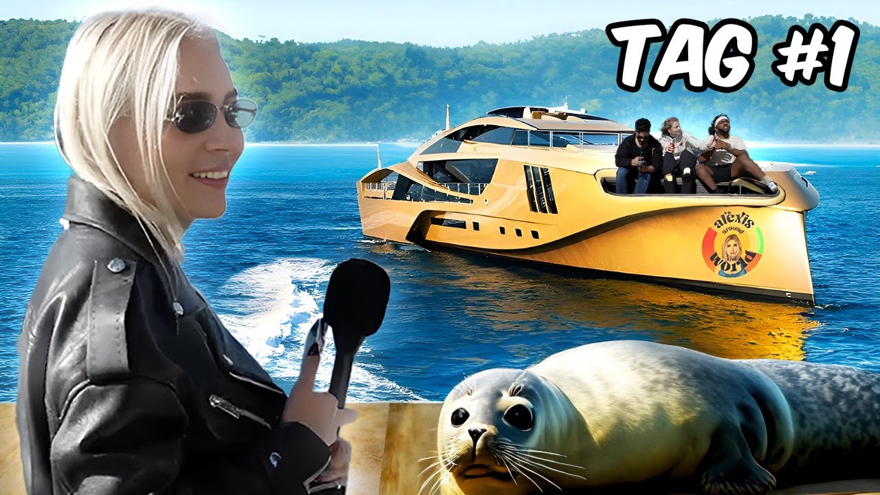 😍🔥 ESKALATION AM ERSTEN TAG - ROBBENINSEL + WAL GESEHEN 😳👀 | Alexis around the World Tag 1 |