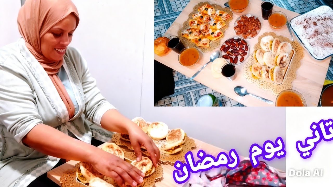 تاني يوم رمضان🤲هدا جهدي منقدرش نكلف على راسي🤲حسيت بيهوم فرحو بطبلة اليوم💃