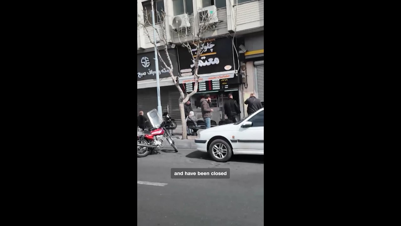 Shopkeepers in Tehran describe life amid war