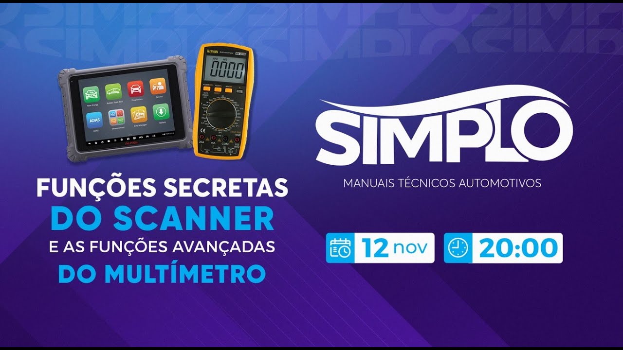 AS FUNÇÕES SECRETAS DO SCANNER E AS FUNÇÕES AVANÇADAS DO MULTIMETRO