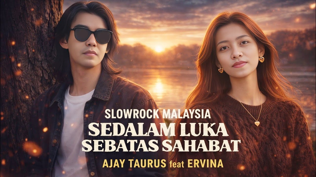 SEDALAM LUKA SEBATAS SAHABAT_SLOW ROCK MELAYU MENYENTUH HATI//AJAT TAURUS feat ERVINA 