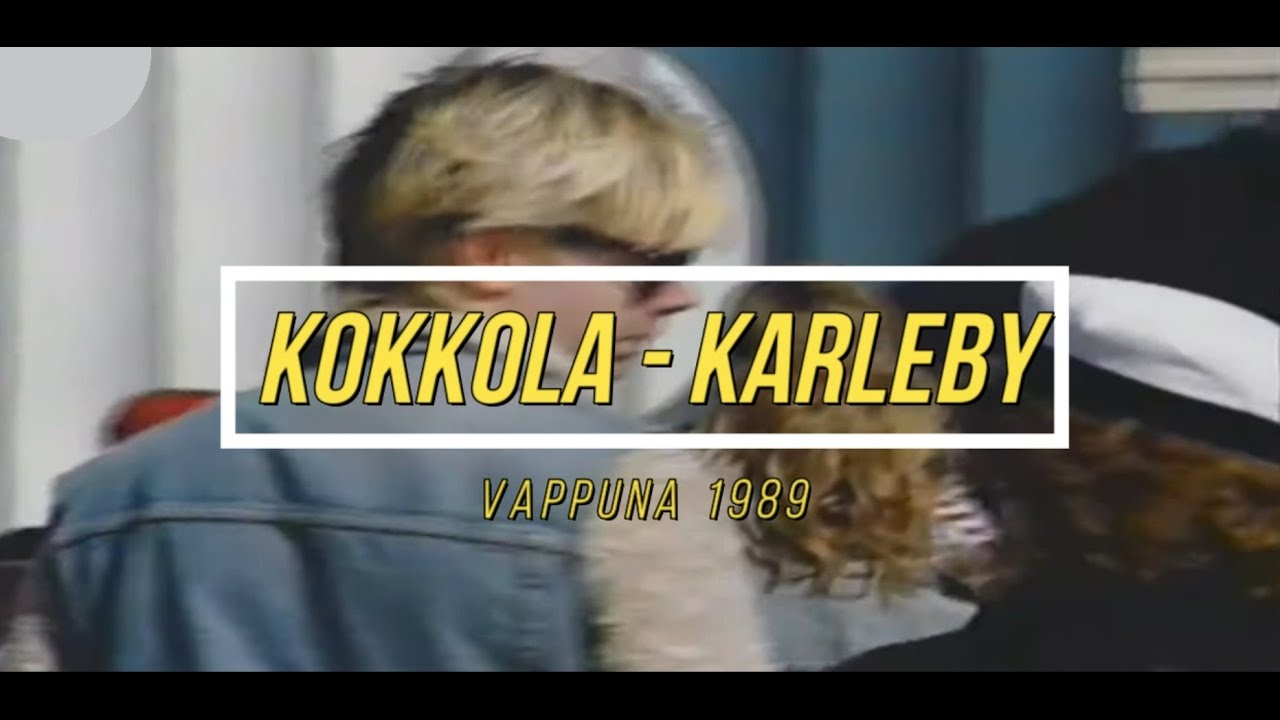 Kokkola - Karleby  1.5.1989.  Tunnista tuttavasi !