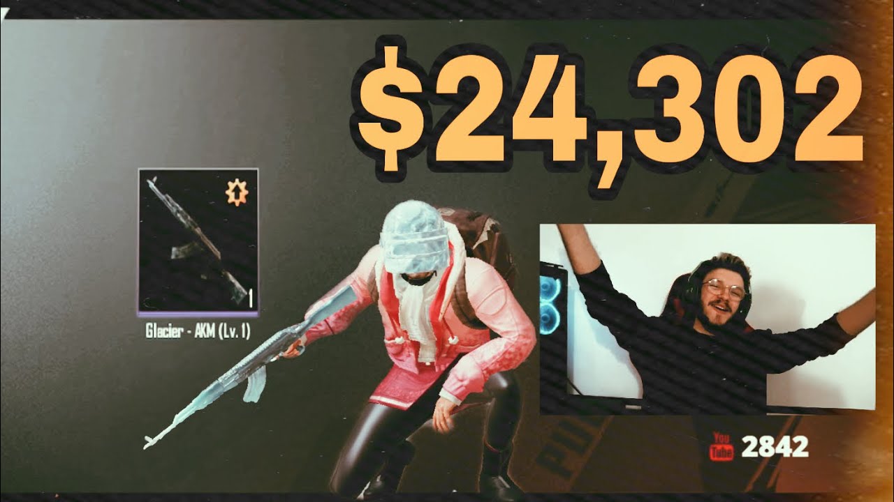 I spent 24000 UC and I got a Glacier AKM to Level 4