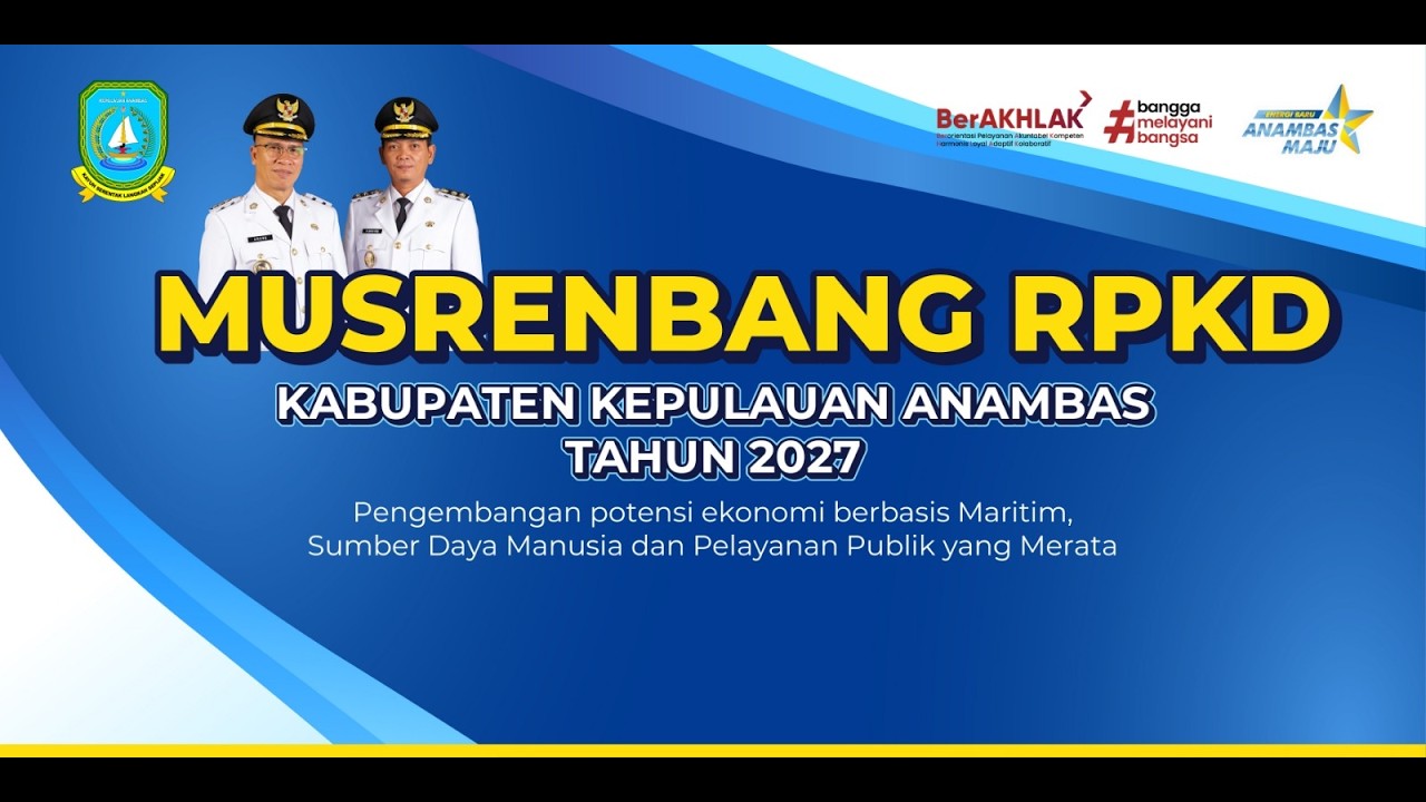 MUSRENBANG RKPD KABUPATEN KEPULAUAN ANAMBAS TAHUN 2027