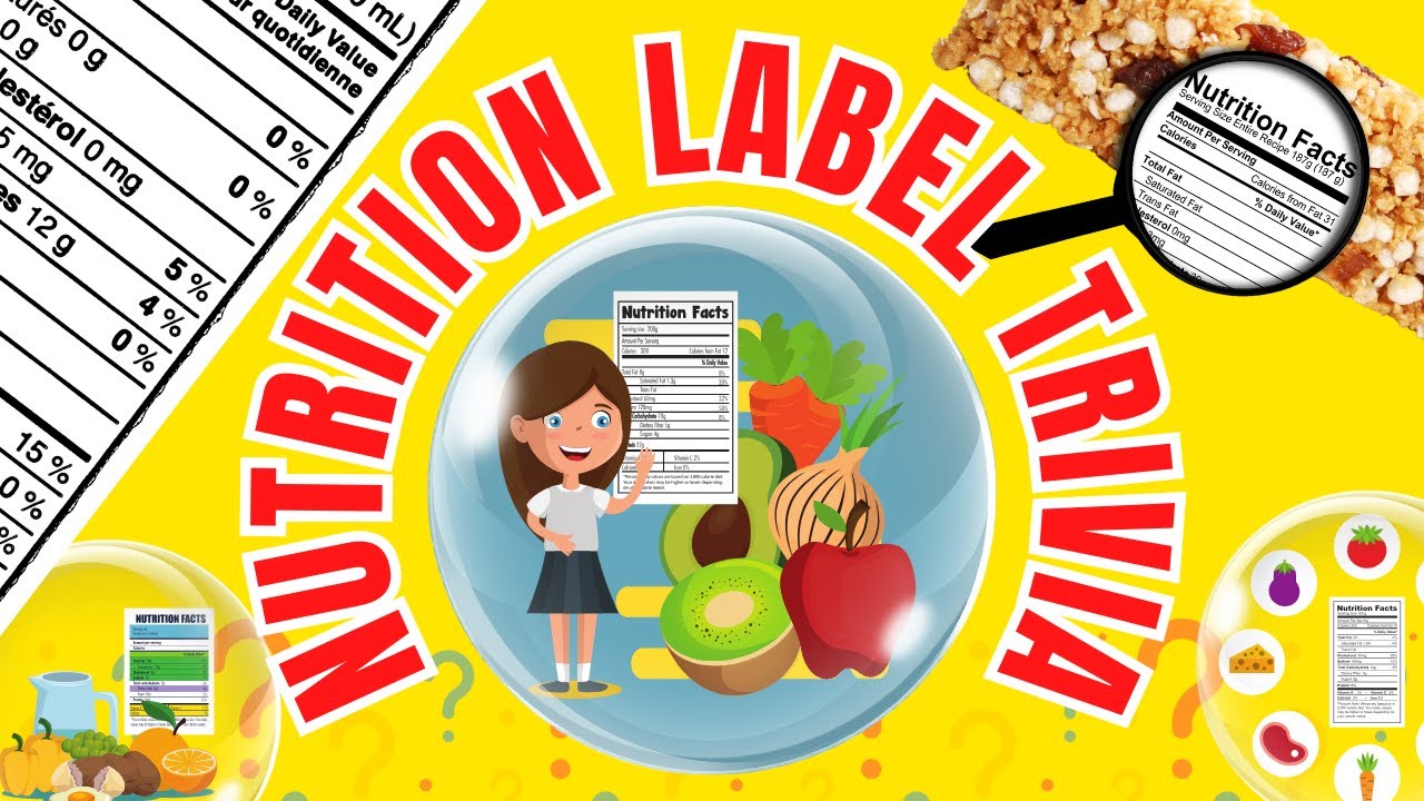 Label It Right - Nutrition Label Trivia for Kids!