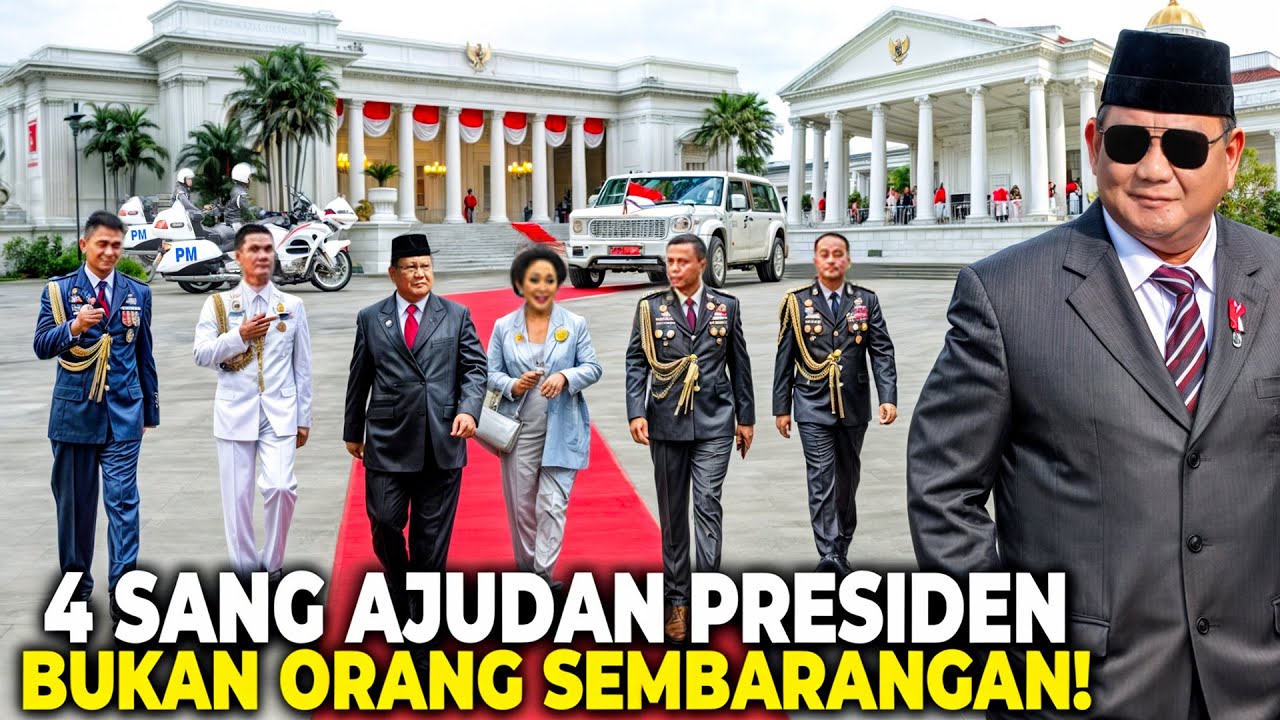 RELA MATI DEMI MELINDUNGI PRESIDEN! Sosok Ajudan Baru Prisai Hidup Prabowo Subianto Dari TNI & POLRI