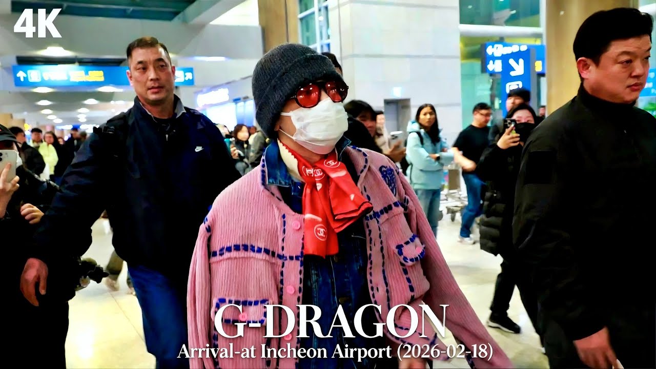 Модный образ G-DRAGON в аэропорту: прямо из приземления в Дубае!