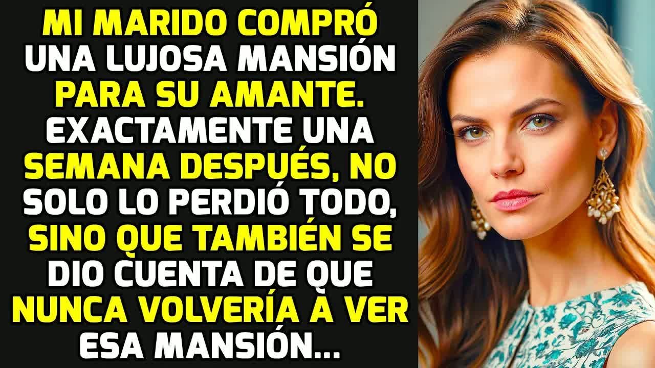 Mi Marido Compró Una Lujosa Mansión Para Su Amante. Pero Yo Destruí Su Carrera Y.. HISTORIAS LA VIDA