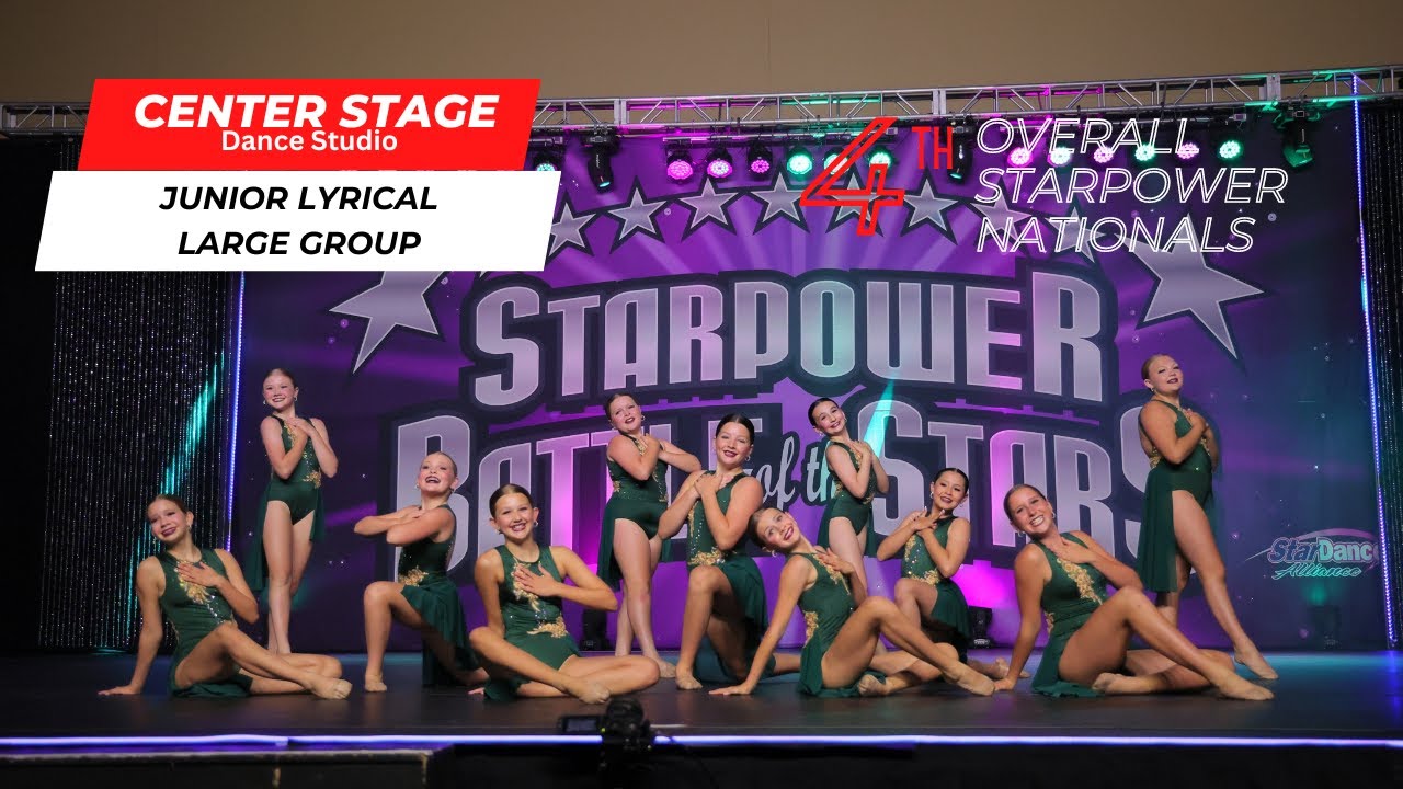 JR Lyrical Large Group 4th Overall National Champions- Center Stage Dance Studio (Prior Lake, MN)