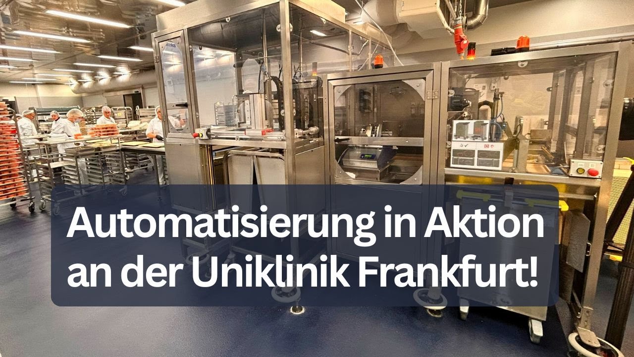 Automatisierung in Aktion an der Uniklinik Frankfurt!