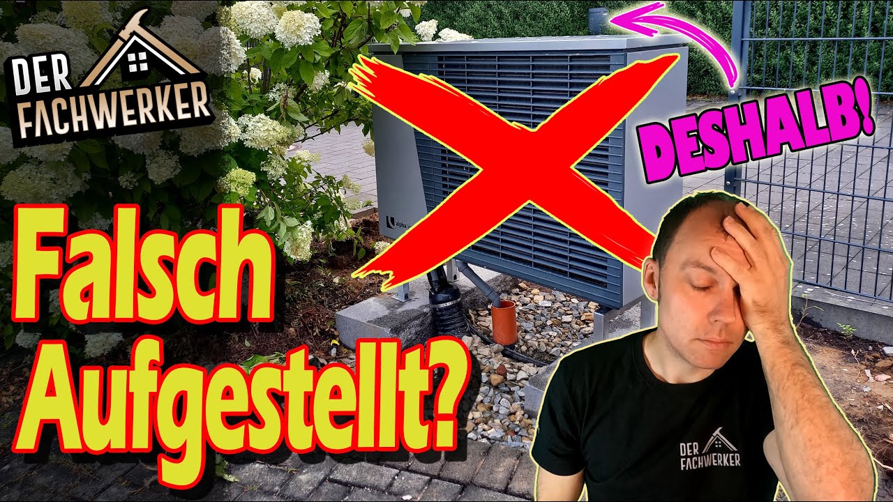TOP 5 (vermeidbare) FEHLER beim Einbau einer Wärmepumpe!