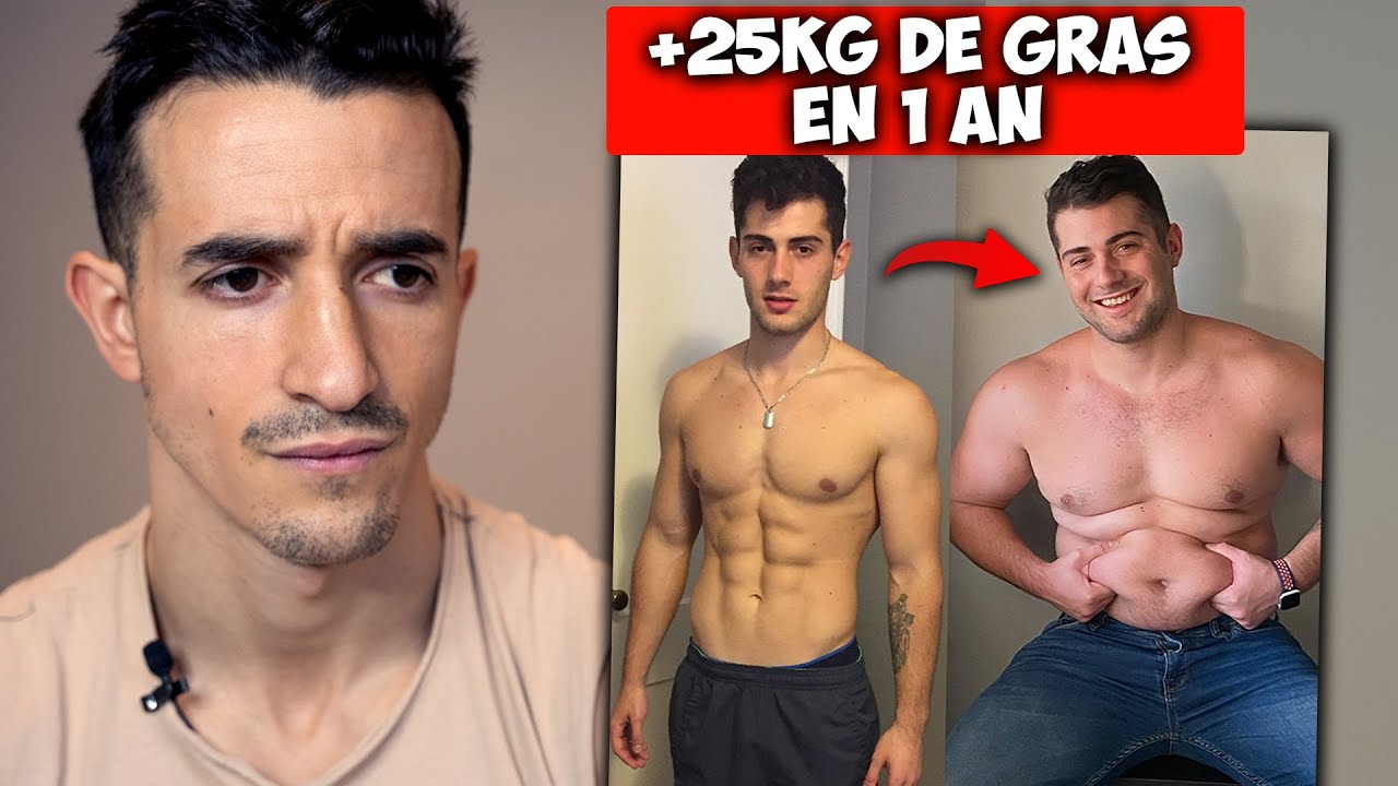 IL A PERDU SES MUSCLES ! (+25kg de gras en 1an)