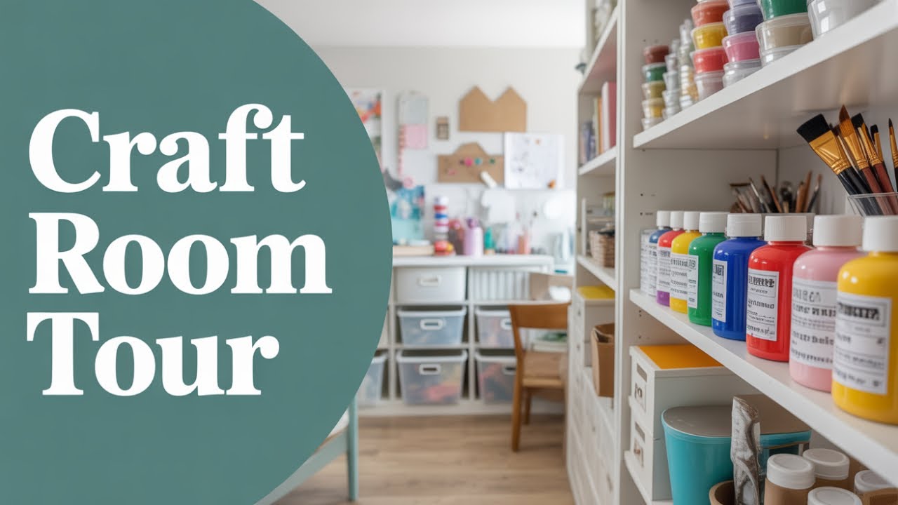 I Built the Perfect Craft Room for Diamond Painting - See Inside
