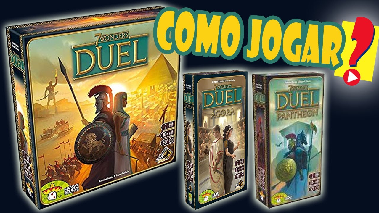 Regras: 7 Wonders Duel + Panteão + Ágora