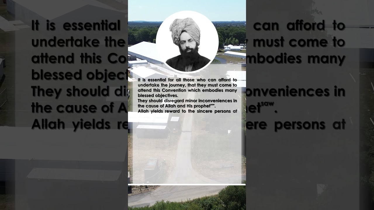 Promised Messiah (as) guidance for Jalsa attendees