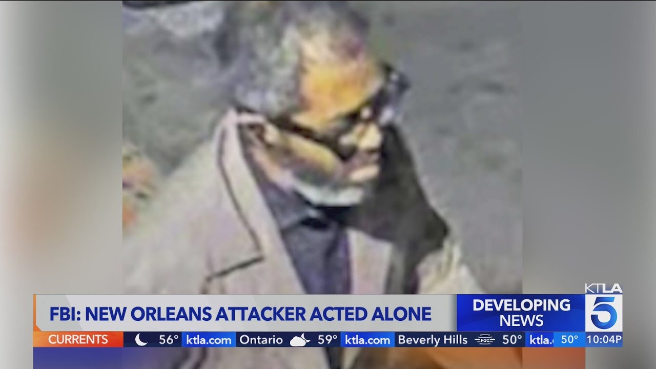 New Orleans attacker acted alone: FBI