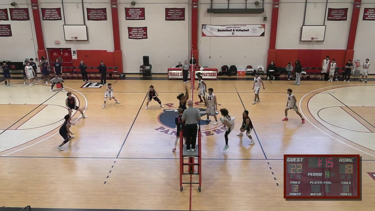 Passaic County Community College Men's Volleyball Vs. Brookdale Community College: Noon