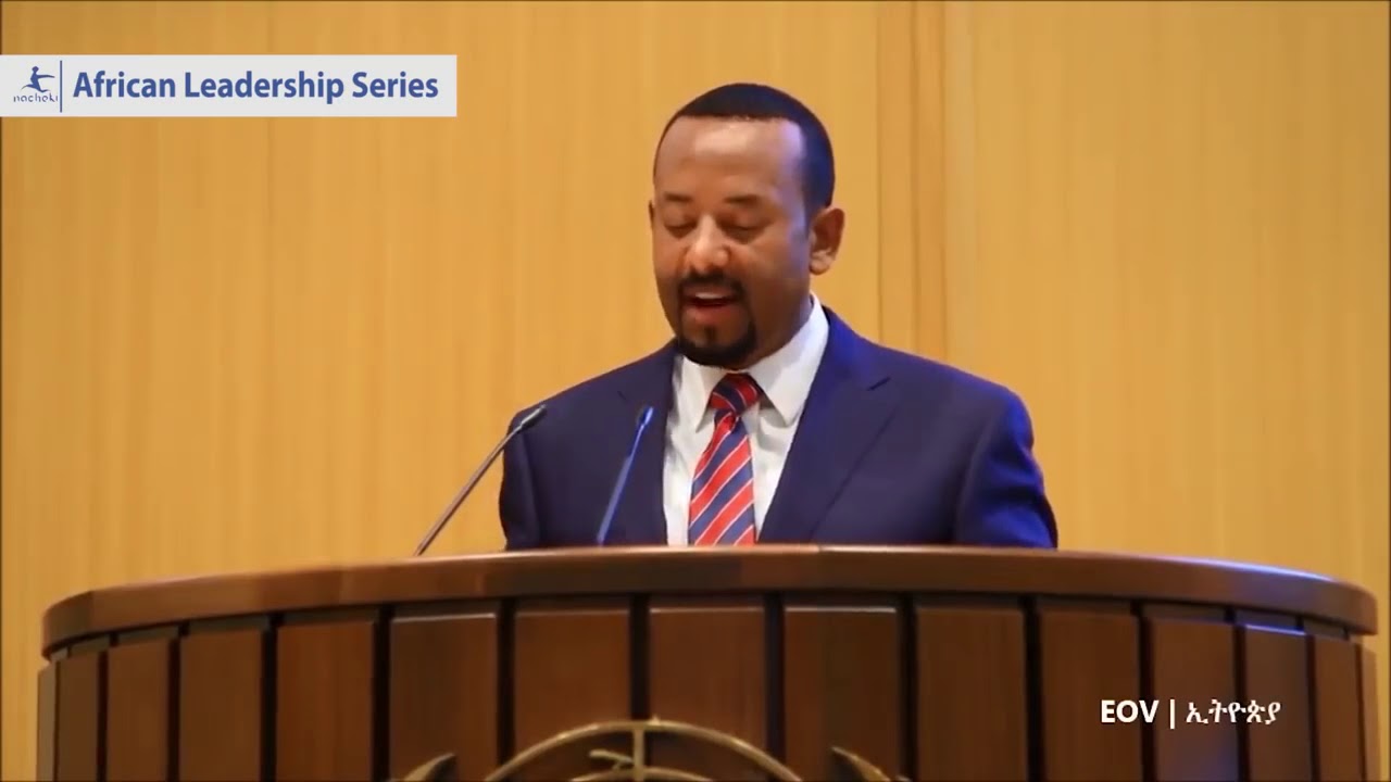 PM Abiy Ahmed speech on African Leadership Series, UN