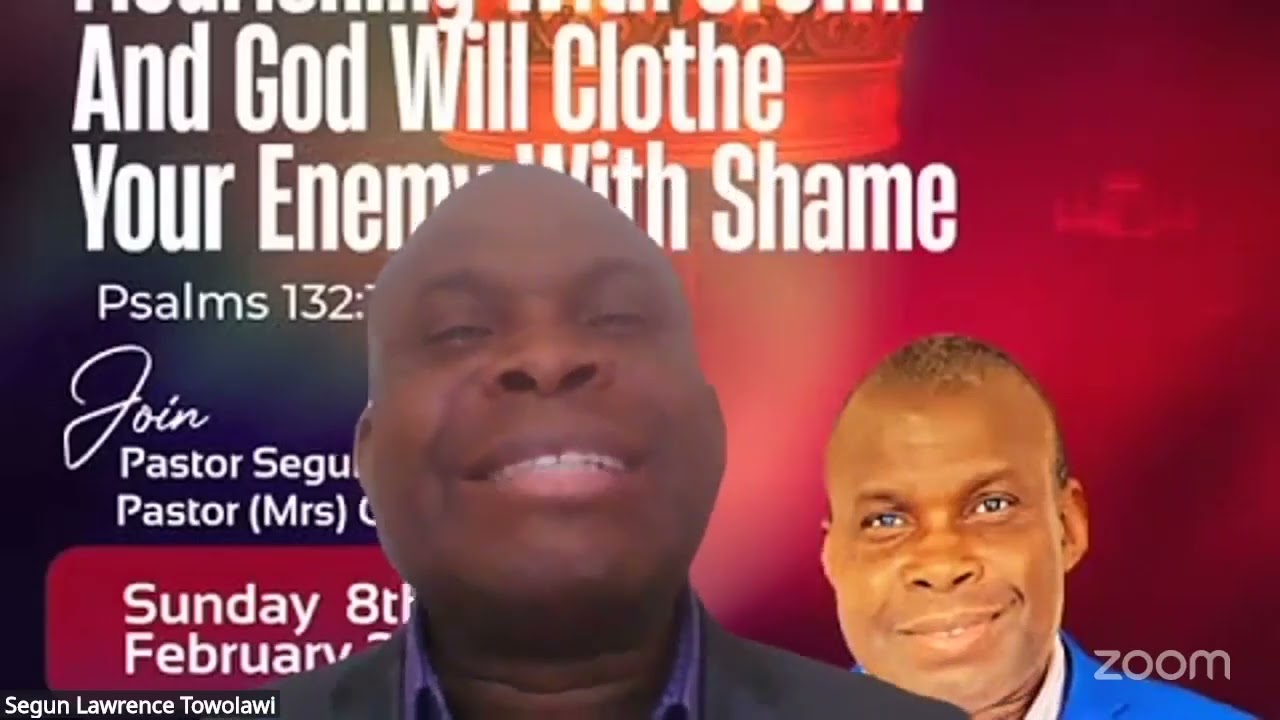 Flourishing With Crown And God Will Clothe Your Enemy With Shame