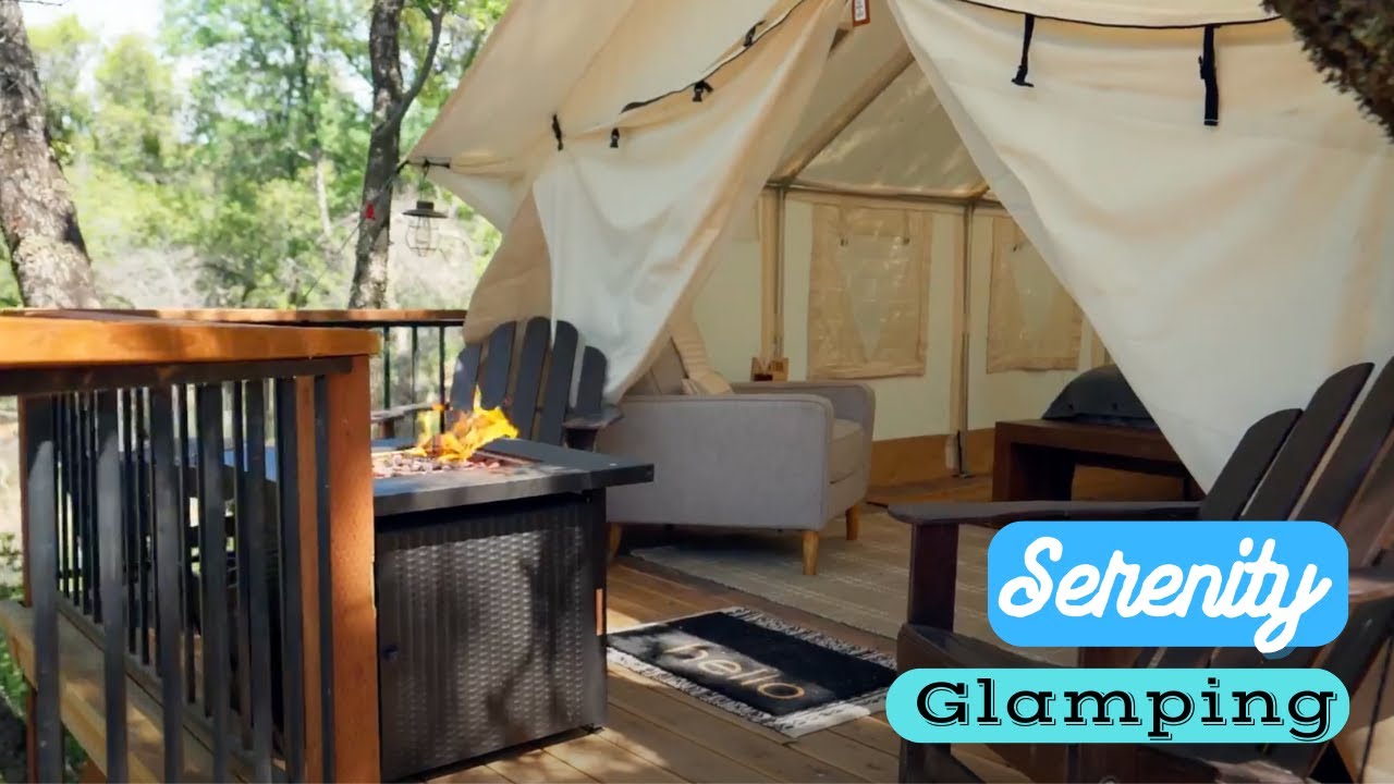 Upscale Camping at Folsom Lake!