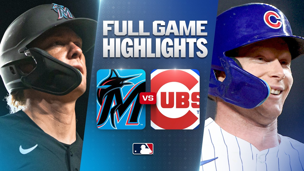 MARLINS vs. CUBS: Официальный обзор игры целиком (22 сентября) | Сезон MLB 2026