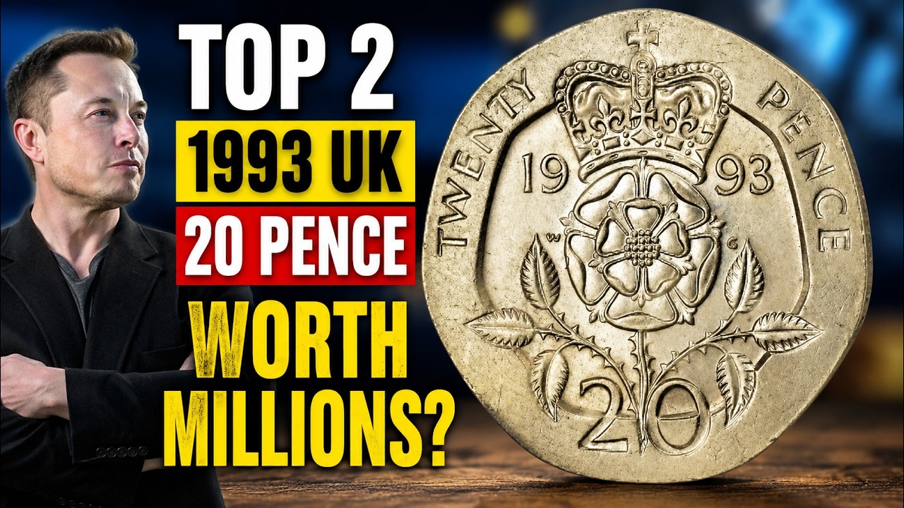 1988 & 1993 UK 20 Pence Coins Worth Millions? Rare British Coin Values Revealed