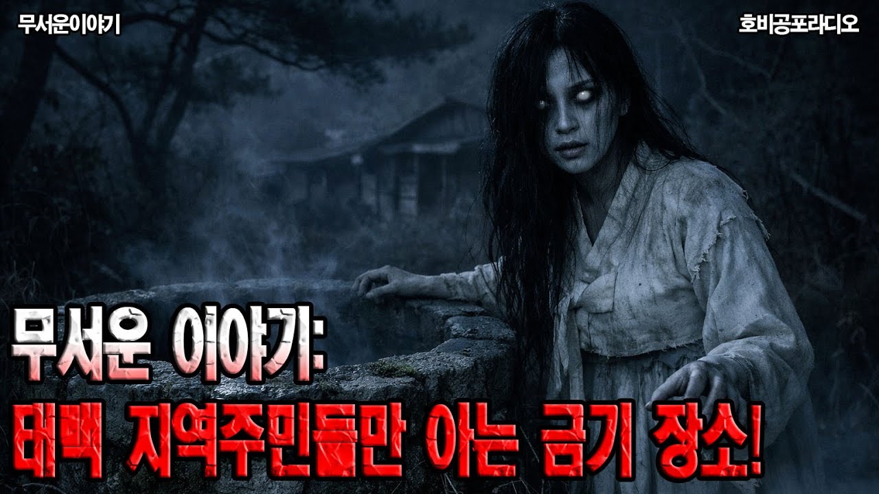 무서운 이야기: 태백 지역주민들만 아는 금기 장소ㅣ무서운 이야기ㅣ괴담ㅣ공포툰ㅣ공포썰