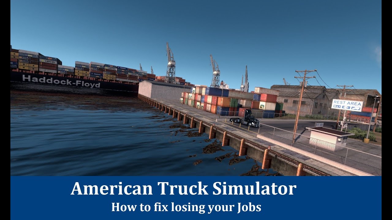 American Truck Simulator How to Fix No Jobs | Force Economy Reset | No Police Win 7