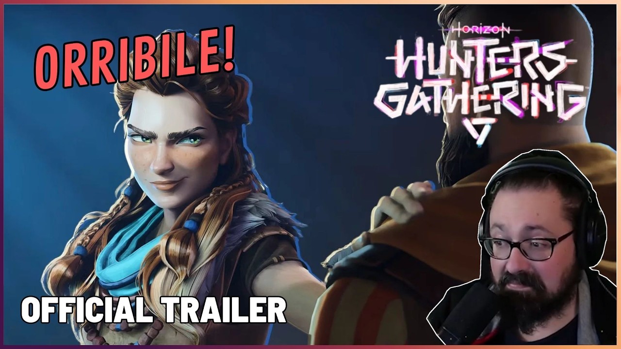 Reaction e commento al Trailer di Horizon Hunters Gatheting | La Mia Opinione