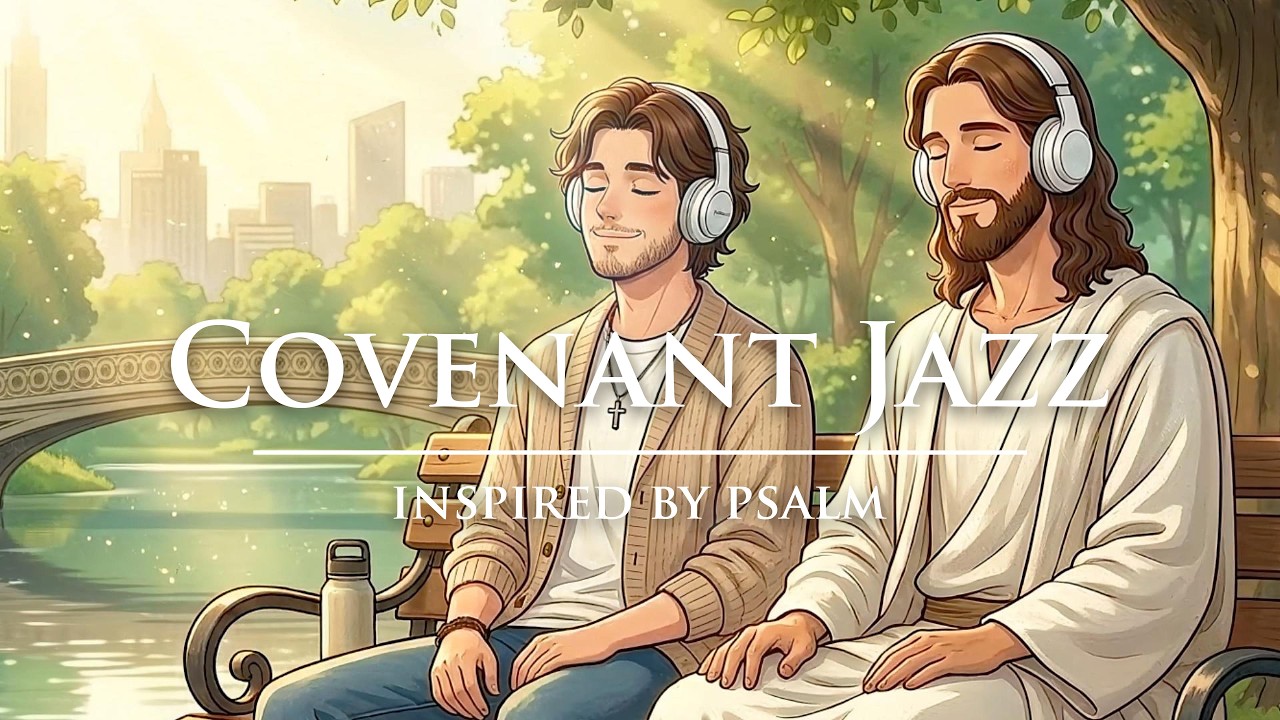 Christian Cafe Jazz for Work & Study | ☕ Coffee Morning with Jesus | KJV Psalms with Vocals