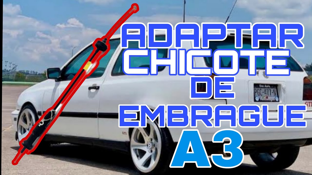 Cómo adaptar chicote de embrague manual a un a3